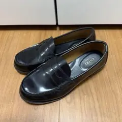 【美品】HAWKINS 本革使用 ローファー 22.5cm