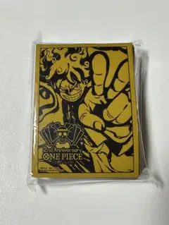 ワンピースカード　ルフィ　スリーブ　2nd anniversary set