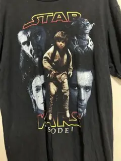 貴重！90sヴィンテージスターウォーズエピソード1tシャツアナキン
