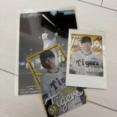中野拓夢 阪神タイガース ラッフルくじ 3点セット