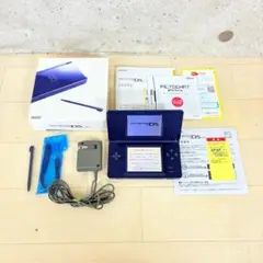 【美品！】任天堂 DS Lite 本体 箱説付 エナメルネイビー