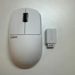 pulsar X2H Mini Gaming Mouse ホワイト 本体