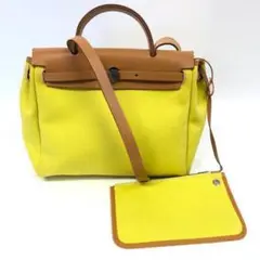 HERMES エルメス エールバッグジップPM ポーチ付き 2way ハンド