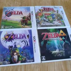 【3DS】ゼルダの伝説 ソフト4本セット まとめ売り