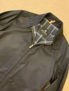 美品 grenfell golfer グレンフェル ゴルファー 36 ネイビー GRENFELL グレンフェル GOLFER CLOTH Blouson 254-51802