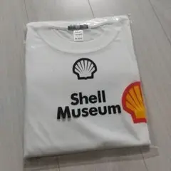 新品　昭和シェル石油　半袖 tシャツmuseum　白t M　レア　shell