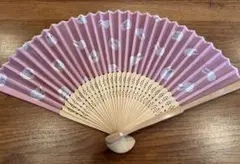 うさぎ　扇子　浴衣　着物　小物
