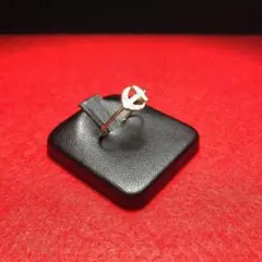 【ヴィンテージ】14号 ファッションリング ゴールド 碇 レトロ R3