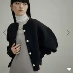 【ADAM ET ROPÉ FEMME】パターンニットカーディガン