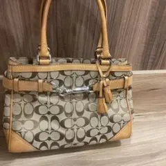 COACH コーチ シグネチャー トートバッグ ショルダーバッグ ハンドバッグ