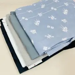 単衣 夏着物 5着 まとめ売り リメイク材料 S-2070
