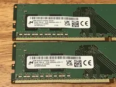 DDR4 メモリー 8GB 2枚 計16GB
