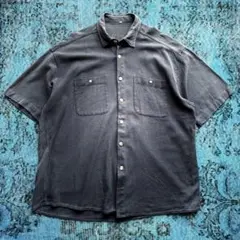 80s 90s GERMANY cotton linen shirt EURO