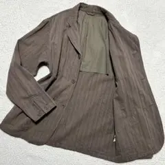 【美品✨L】バージンボヤージュ アンコン ヘリンボーン カジュアルジャケット