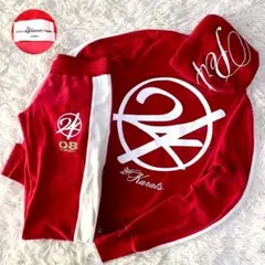 希少✨24Karats EXILE セットアップ ベロア 08 デカロゴ レッド