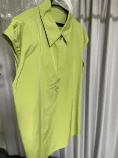 ameri vintage シャツ ノースリーブ グリーン