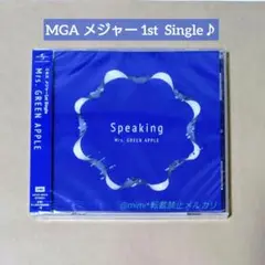 [新品 未開封] Mrs.GREEN APPLE Speaking (通常盤)