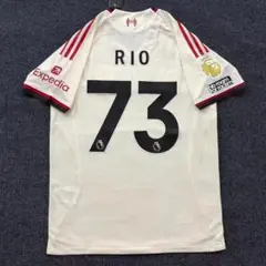 25-26 リバプール 73 番Ngumoha アウェイ選手版ジャージ