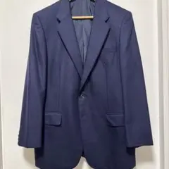 【美品】HUNTSMAN ネイビージャケット　ブレザー　LからXL