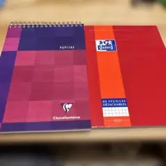 Clairefontaine 、OxfordA5ノート 2冊