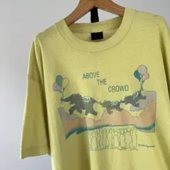 90s USA古着　ABOVE the CROWED　Tシャツ　シングルステッチ