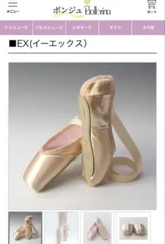 ボンジュバレリーナ　EX トゥシューズ