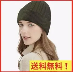 ニット帽 レディース ビーニー ワッチ 無地 フリーサイズ