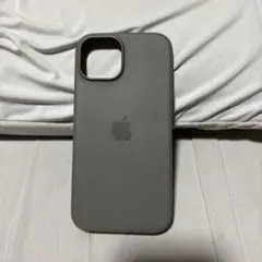 Apple iPhone15用 シリコンケース クレイ 純正 国内正規品