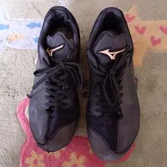 Mizuno ブラック スパイク シューズ