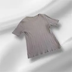 ユニクロ　半袖Tシャツ　グレー　XL