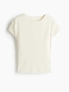 H&M ファインニットTシャツ