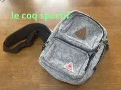 lecoqsportif 斜めがけバッグ