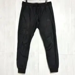 RYZ MOBILITY WEAR ジョガーパンツ　ウエストゴム　黒　L