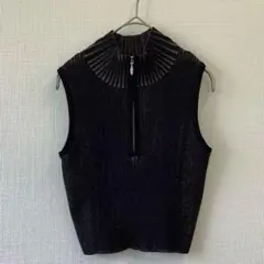 【F】 PAGEBOY ♡ ページボーイ ノースリーブ トップス ブラック系