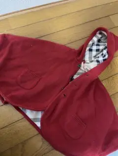 Burberryリバーシブルニットポンチョ