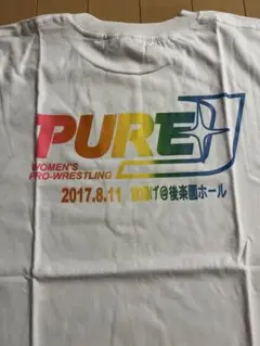 PURE WOMEN'S PRO-WRESTLING Tシャツ Lサイズ