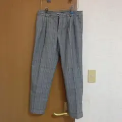 Soareal グレー系チェック スラックス