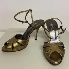 ブルーノマリBRUNOMAGLI サンダルゴールド 35 1/2(22.5cm)