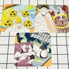ONEPIECE ワンピース アートコースター　白ひげ　エネル　バージェス