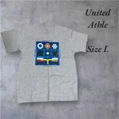 United Athle グレー Tシャツ Lサイズ