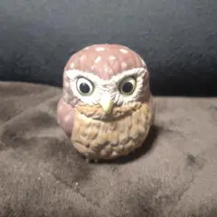 ふくろう　フクロウ　バンダイ　フィギュア　BANDAI　てのりフレンズ