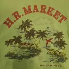 ハリウッドランチマーケット　アイランドTシャツ　90s ヴィンテージ　キムタク