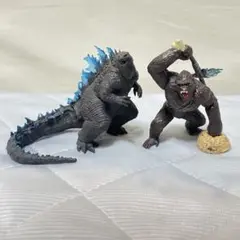 ゴジラ コング　ガチャガチャ　セット