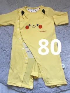 モンポケ ロンパース　80 ベビー服 長袖