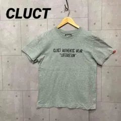 CLUCT ロゴ Tシャツ グレー 【L】 ストリート スケーター マリア