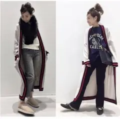 アパルトモン ドゥーズィエムクラス オリジナル ニット ロング カーディガン