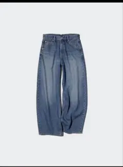 UNIQLO バギーカーブジーンズ丈短め　29