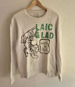 アスディックメンズスウェット LAIC & LAD トレーナー