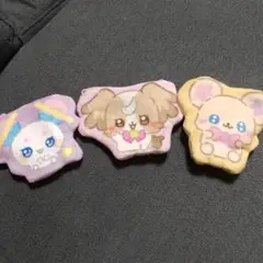 ぷちきゅあ　Precure Fairies みにみにぽーち　3個セット　こむぎ他
