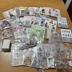 コラージュ 人物シールセット⑥